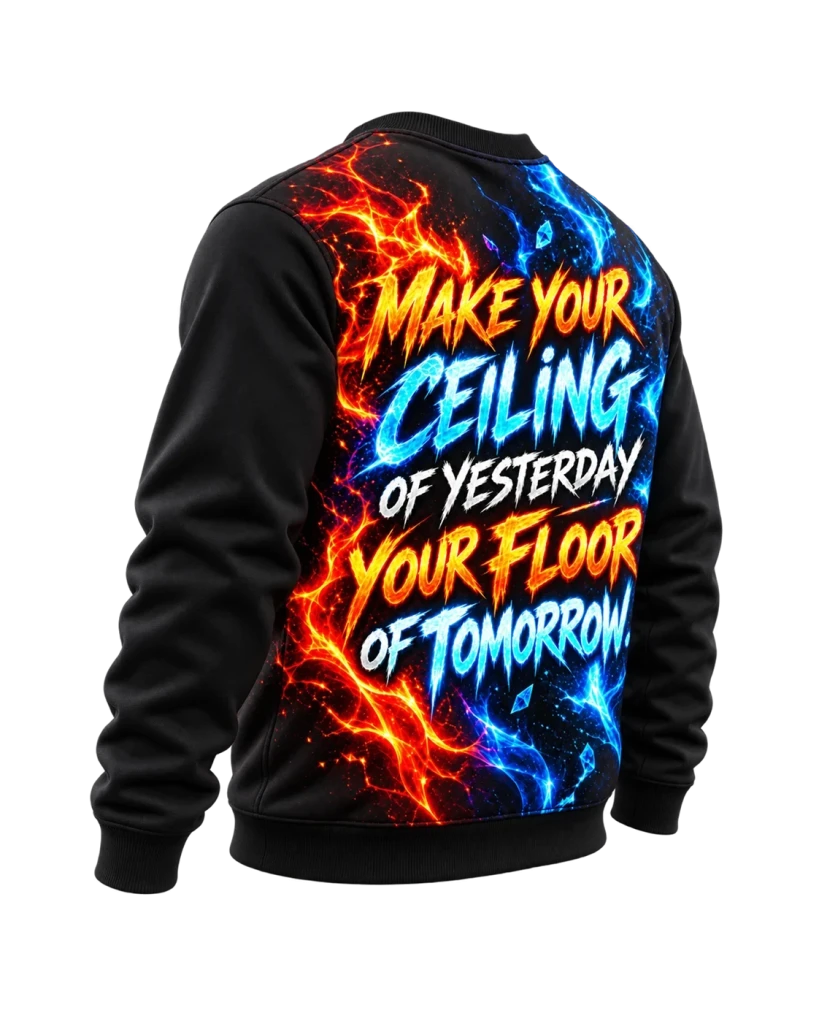 Ceiling to Floor Sweater, back, angled