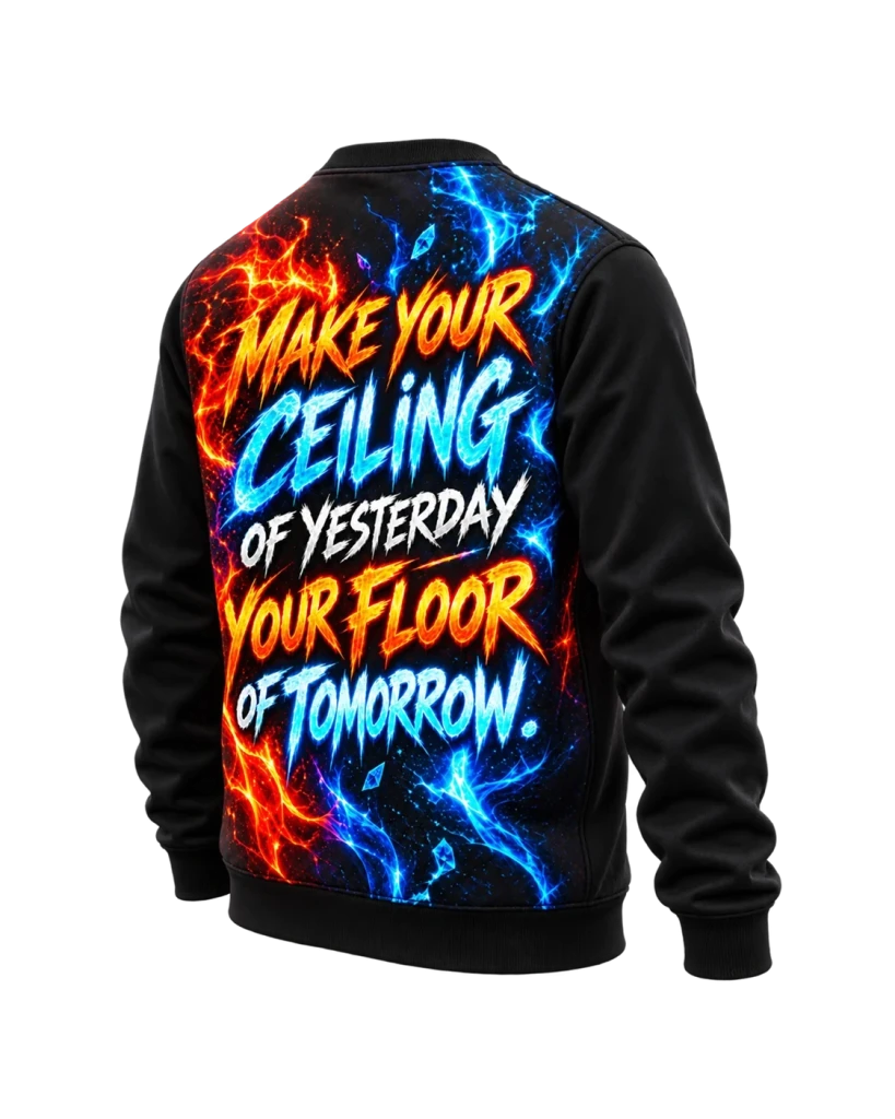 Ceiling to Floor Sweater, back, from the side