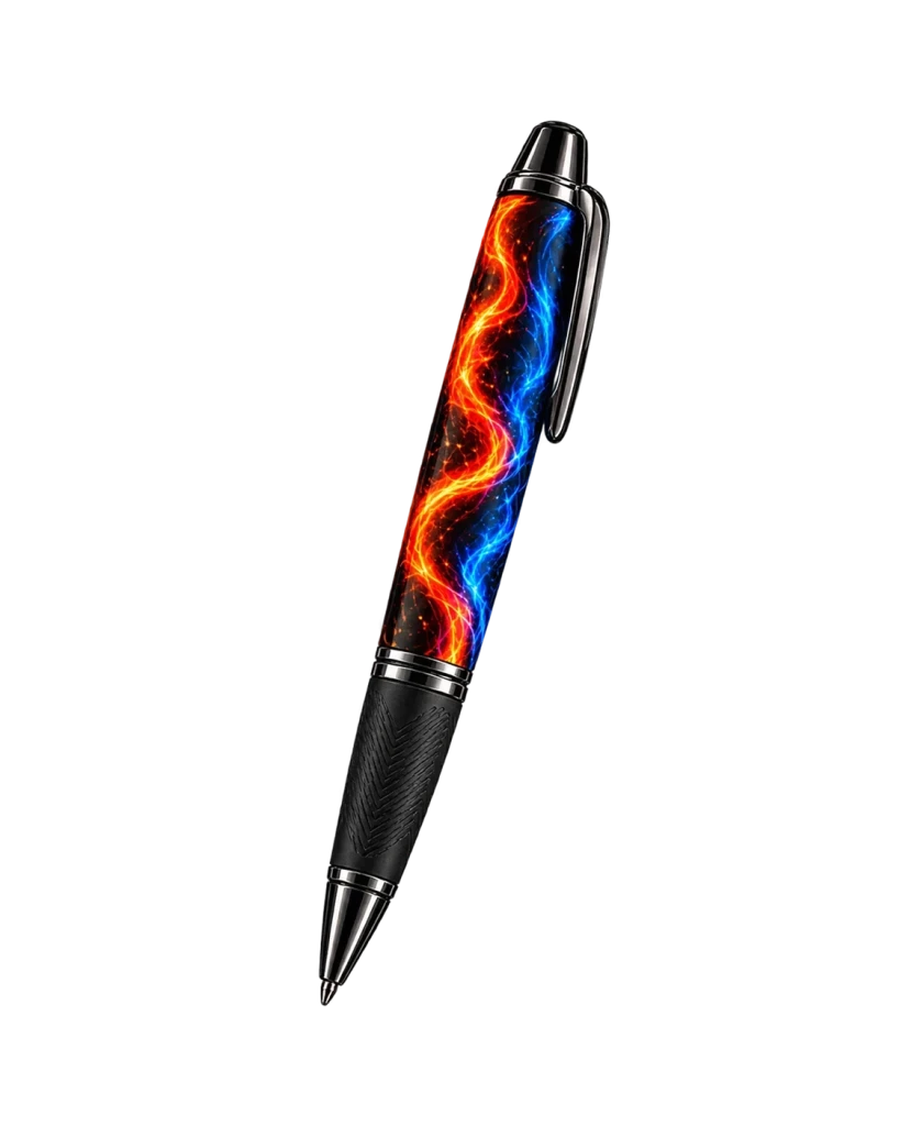 Gear Mark Pen, from the side