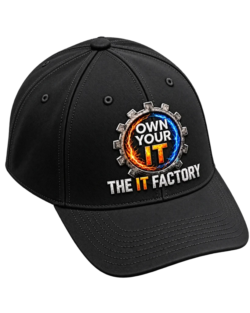 IT Factory Hat, angled