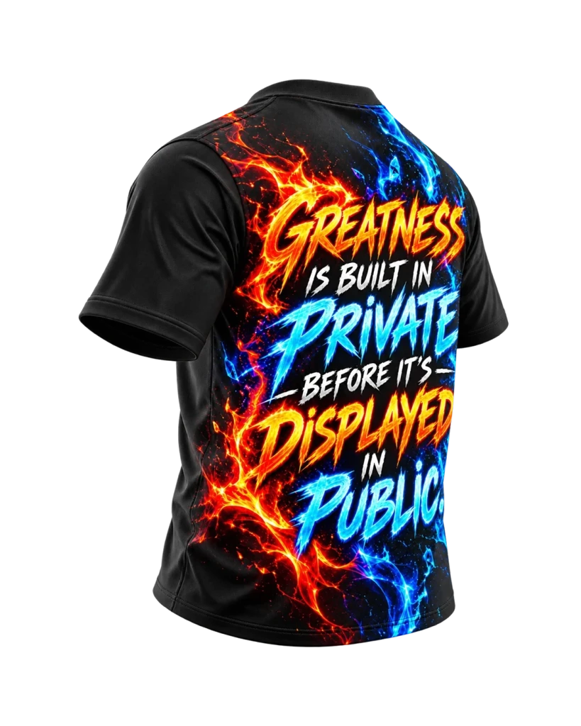 Win It Tee, back, angled